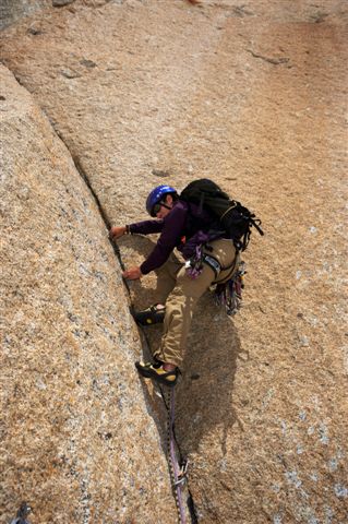 escalade fissure chamonix guide