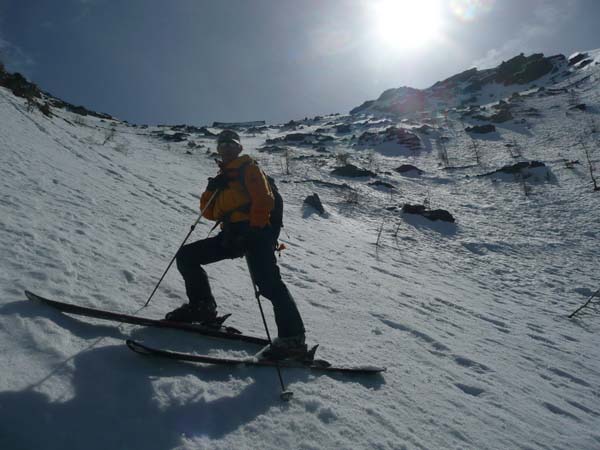 col blanc et couloir de la fia 9.4.2009 (84)