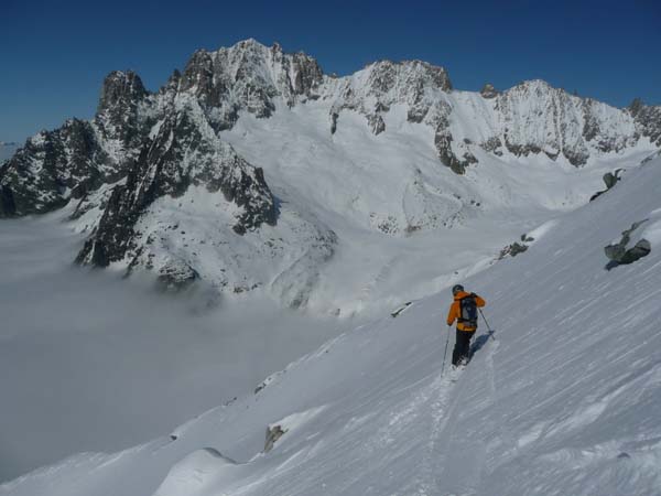 epaule de l aiguille du tacul 30.3.2009 (28)
