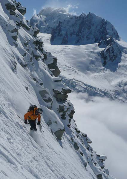 epaule de l aiguille du tacul 30.3.2009 (31)bis