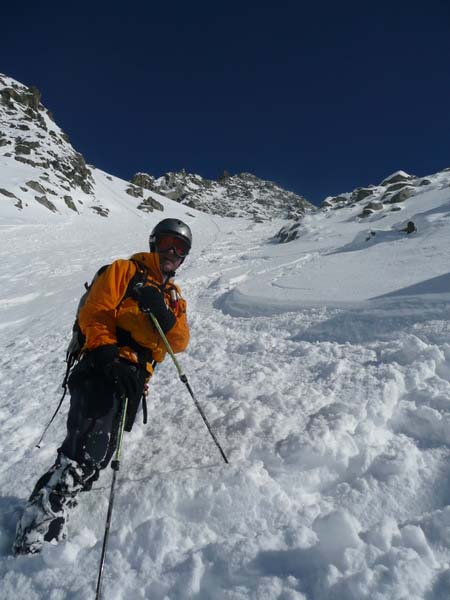 epaule de l aiguille du tacul 30.3.2009 (44)