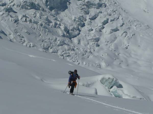 epaule de l aiguille du tacul 30.3.2009 (8)
