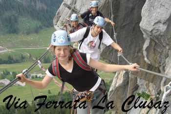 via ferrata aravis
